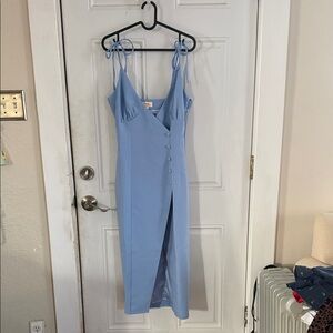 Blue Midi Dress